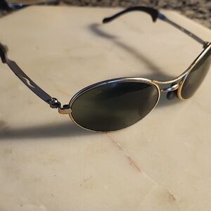 Vintage Ray Ban Bausch & Lomb Eclipse Gunmetal Orbs Sunglasses